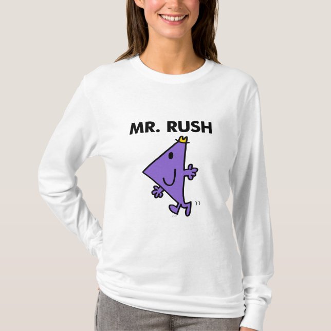 T-shirt Sr. Rush | Ritmo rápido (Frente)