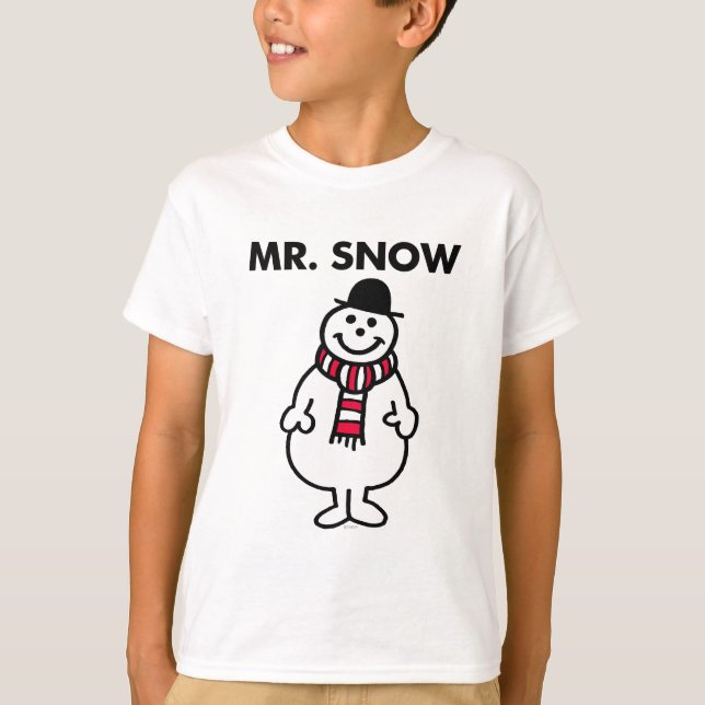 T-shirt Sr. Snow | Dose clássica (Frente)