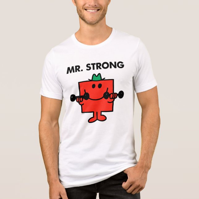 T-shirt Sr. Strong | Peso de elevação (Frente)