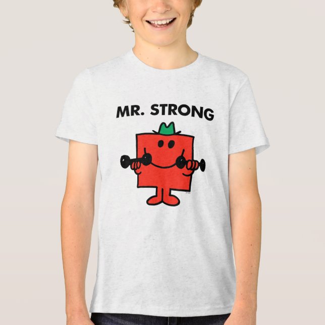 T-shirt Sr. Strong | Peso de elevação (Frente)