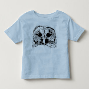 T-shirt Sra. coruja barrada - T da criança