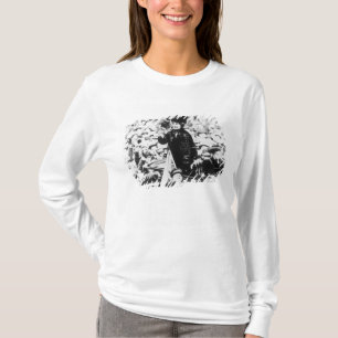 T-shirt Sra. Emmeline Pankhurst Addressing uma multidão