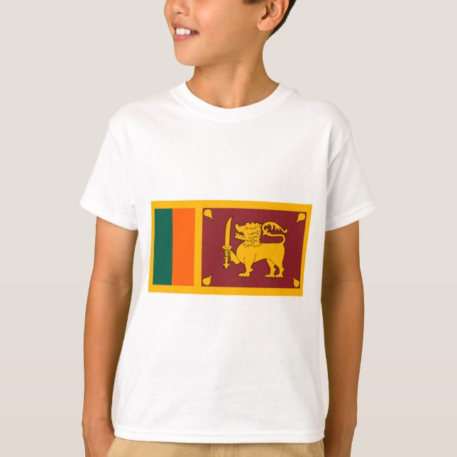T-shirt Sri Lanka (Frente)