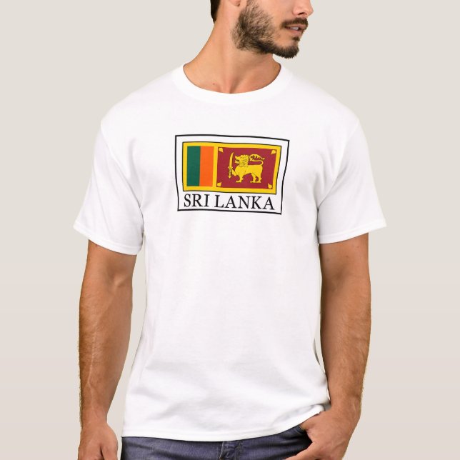 T-shirt Sri Lanka (Frente)