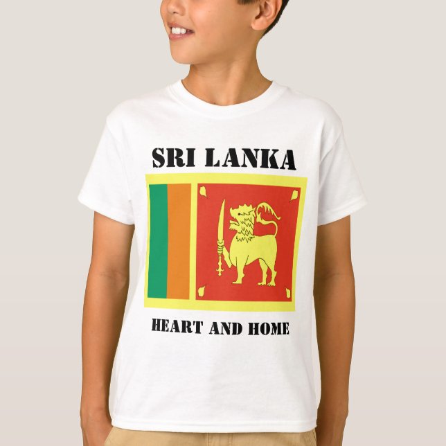 T-shirt sri lanka (Frente)