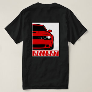 t-shirt SRT DODGE HELLCAT