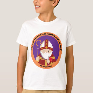 T-shirt St Augustine do hipopótamo