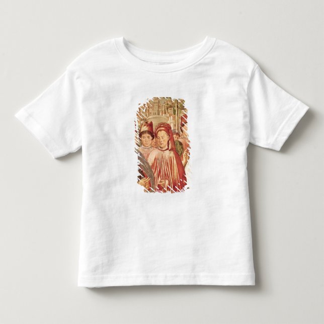 T-shirt St Augustine que parte para Milão (Frente)
