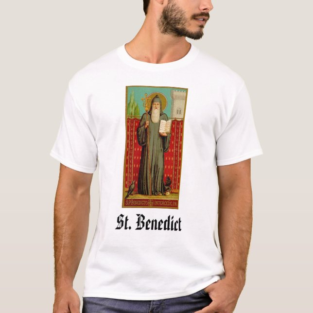 T-shirt St. Benedict, St. Benedict (Frente)