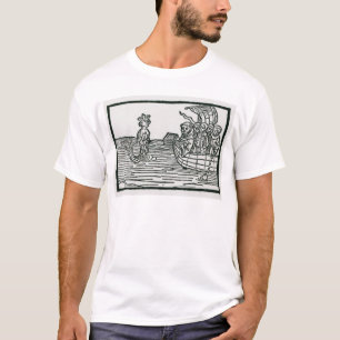 T-shirt St. Brendan e a sirene