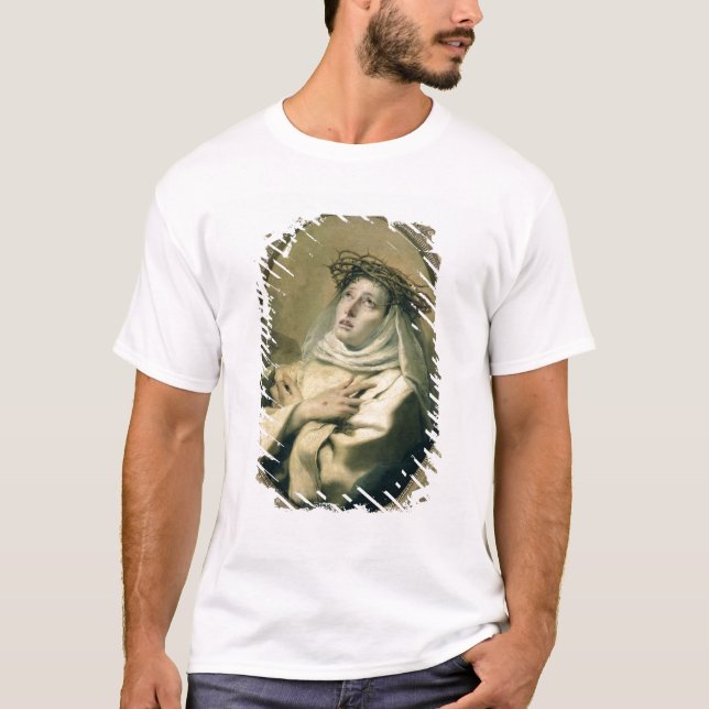 T-shirt St. Catherine de Siena, c.1746 (Frente)
