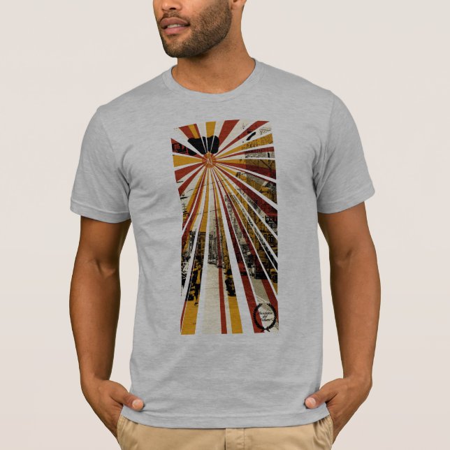 T-shirt St. de Ásia do volume (Frente)