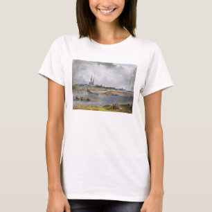 T-shirt St Denis, das "vistas no Seine", gravado perto