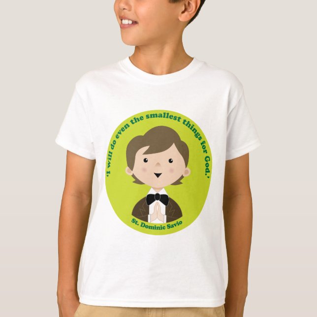 T-shirt St Dominic Savio (Frente)