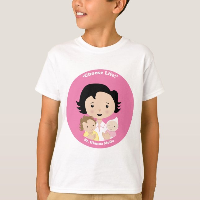 T-shirt St. Gianna Molla (Frente)