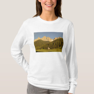 T-shirt St Giovanni, Val di Funes, Dolomitas, Itália