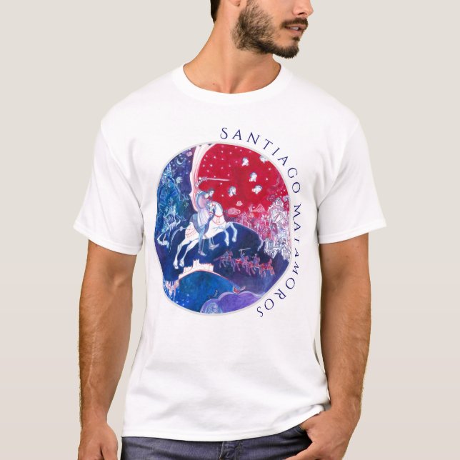 T-shirt St James o Matamoros maior No4 (Frente)