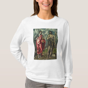 T-shirt St John o evangelista e St John o baptista