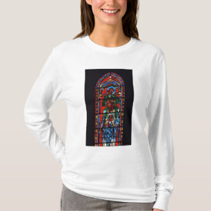 T-shirt St John o evangelista que monta os ombros de Ez