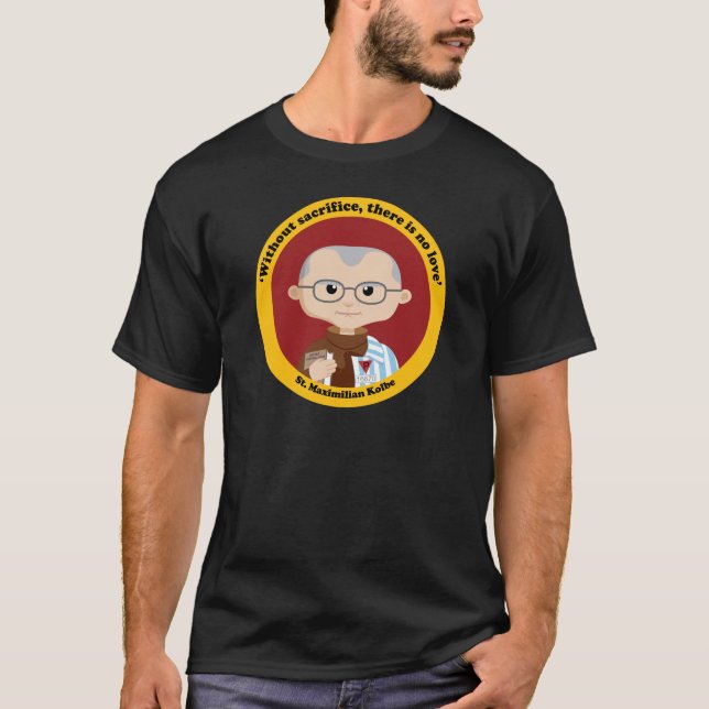 T-shirt St. Maximilian Kolbe (Frente)