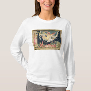T-shirt St Michael e seus anjos que lutam o dragão