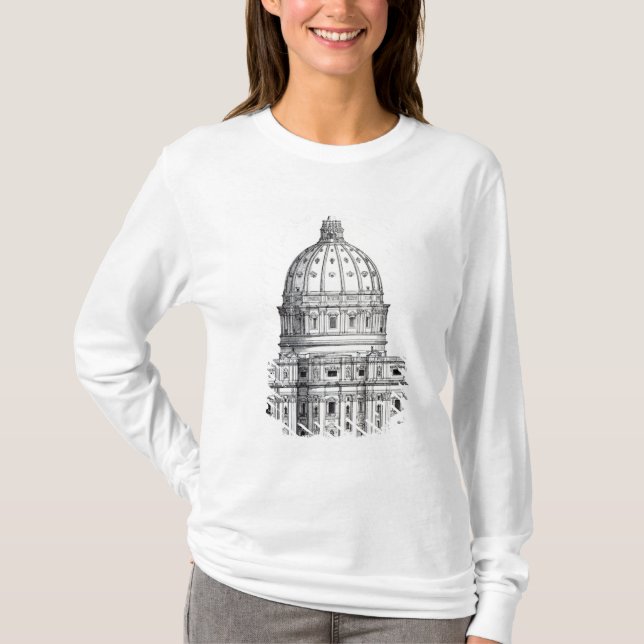 T-shirt St Peter, Roma (Frente)