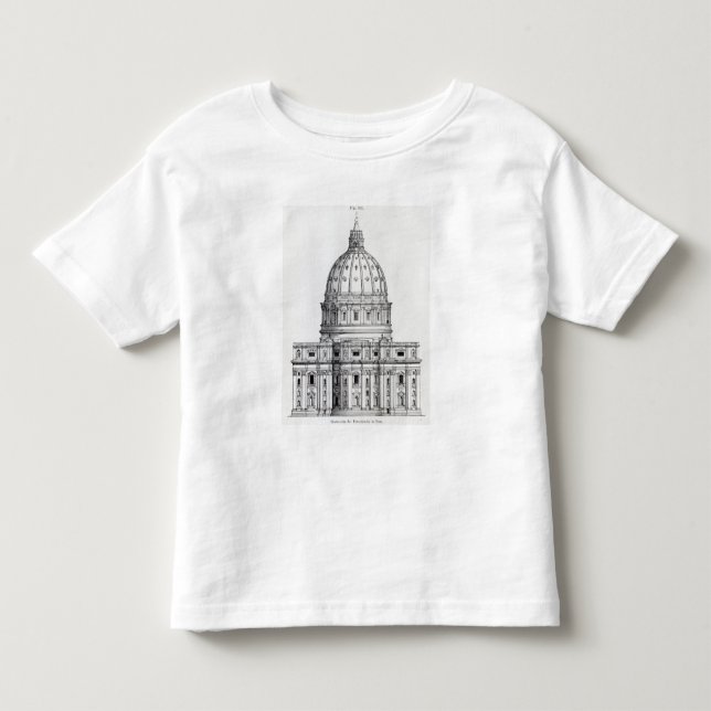 T-shirt St Peter, Roma (Frente)