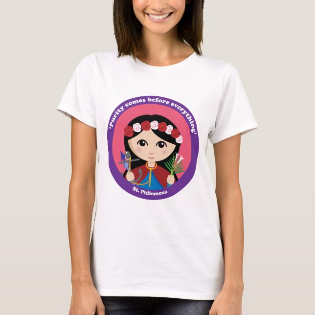 T-shirt St. Philomena (Frente)