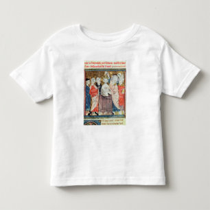 T-shirt St. Remigius, Bishop do baptismo de Rheims