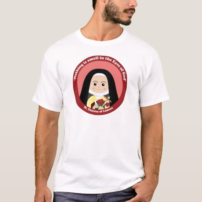 T-shirt St. Thérèse de Lisieux (Frente)