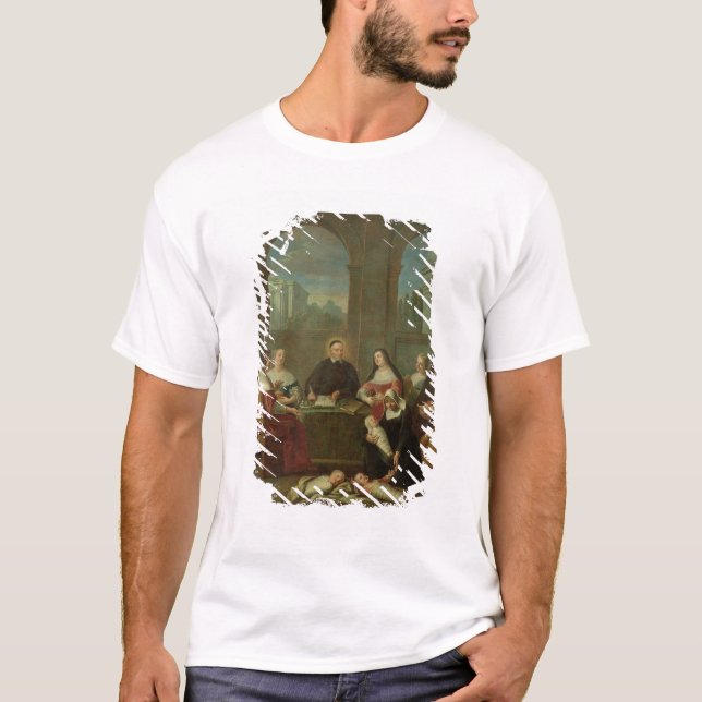 T-shirt St. Vincent de Paul e irmãs da caridade (Frente)