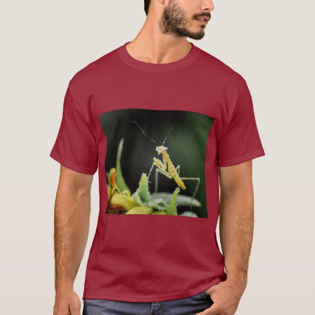 T-Shirt - Stained Glass Mantis (Frente)