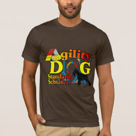 T-shirt Standard_Schnauzer_Agilidade