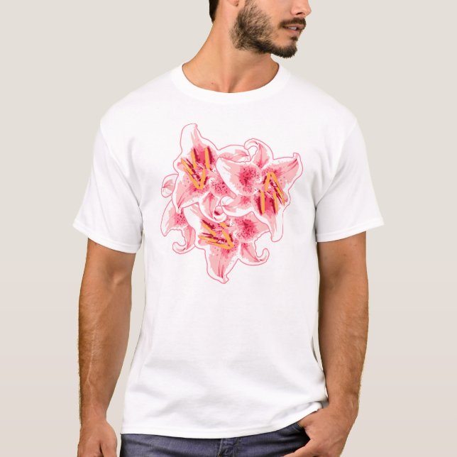 T-shirt Stargazer Lily (Frente)