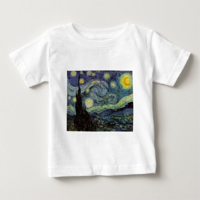 T-shirt Starry Night - van Gogh (Frente)