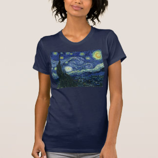 T-shirt Starry Night Vincent van Gogh Fine Art Painting
