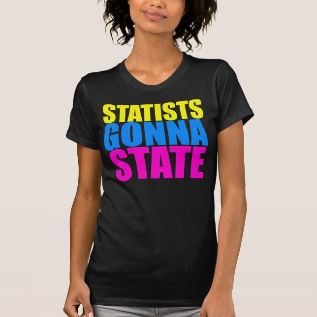 T-shirt Statists que vão indicar (Frente)