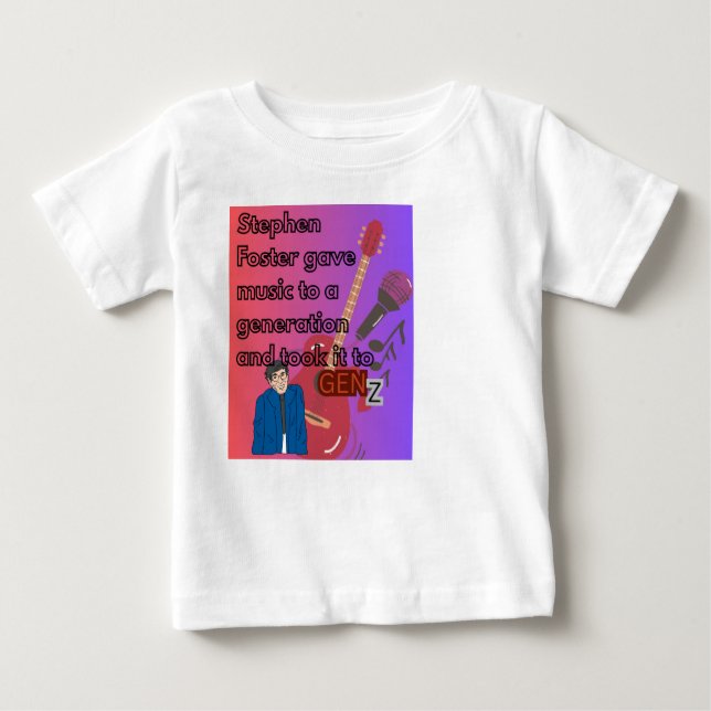  T-shirt Stephen foster (Frente)