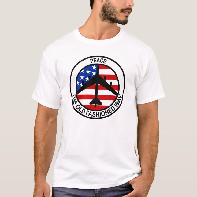 T-shirt stratofortress b-52 (Frente)