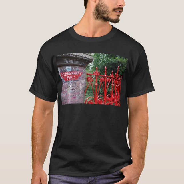T-shirt Strawberry Fields Liverpool (Frente)