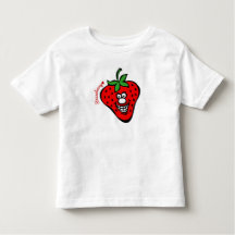 Strawberry *Kids White Tee
