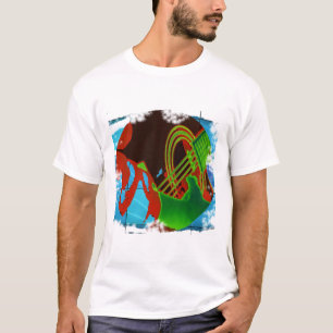 T-shirt strum de néon