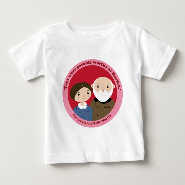 T-shirt Sts. Louis e Zelie Martin (Frente)