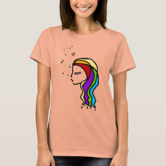 T-SHIRT STYLIN PROFILIN ORIGINA A CAIXA-DE-CHUVA SINGER