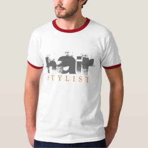 T-shirt Stylist para o cabelo