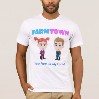 T-shirt Sua fazenda ou minha fazenda?