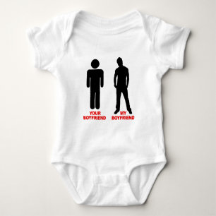 T-shirt Sua Namorado. Minha namorado.