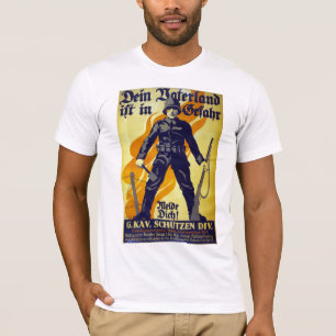 T-shirt Sua pátria está no perigo