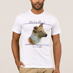 T-shirt Suave Collie Melhor Amigo 2