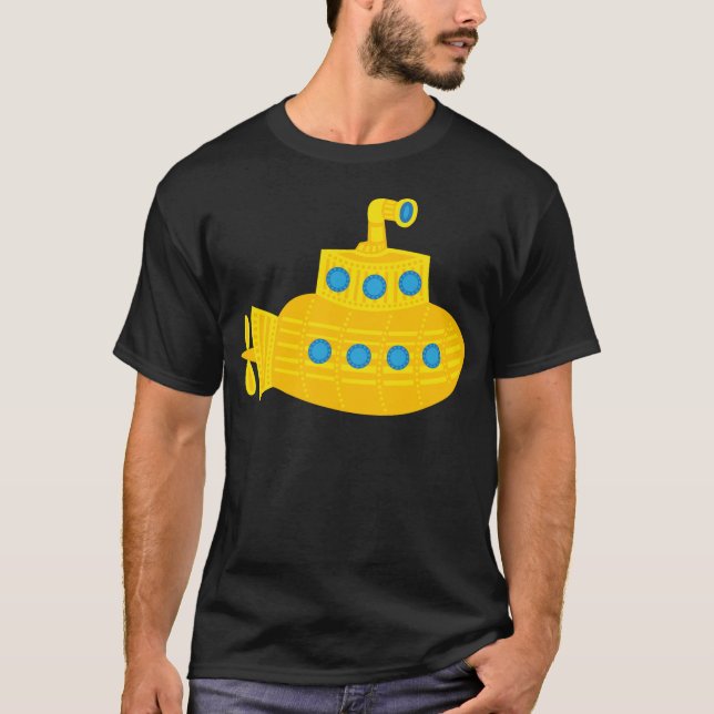 T-shirt Submarino Amarelo (Frente)